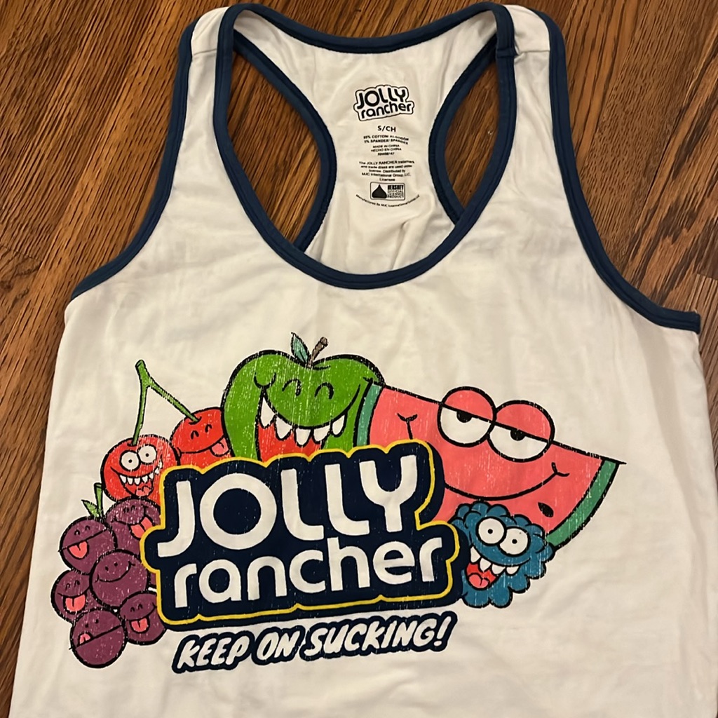 Jolly Rancher Keep On Sucking Tank Top